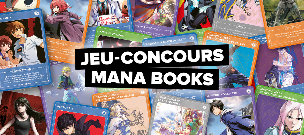 Grand jeu-concours Mana Books pour les 5 ans du label !