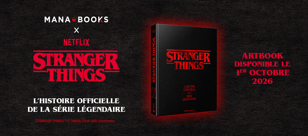 L’artbook officiel de Stranger Things : un condensé d’émotion !