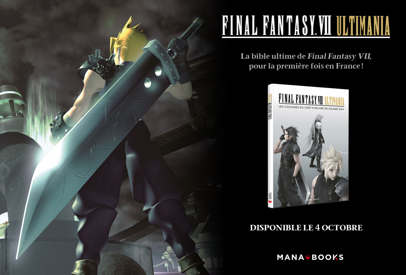 Les coulisses du chef-d'oeuvre de Square Enix Final Fantasy VII Ultimania 