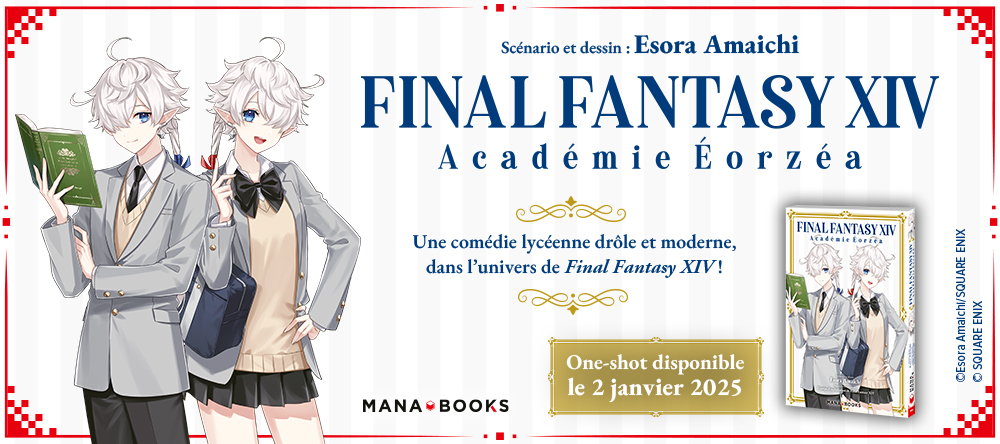 Final Fantasy revient au catalogue Mana Books !