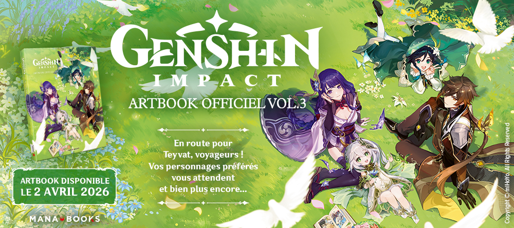 Genshin Impact s’offre un nouvel artbook !
